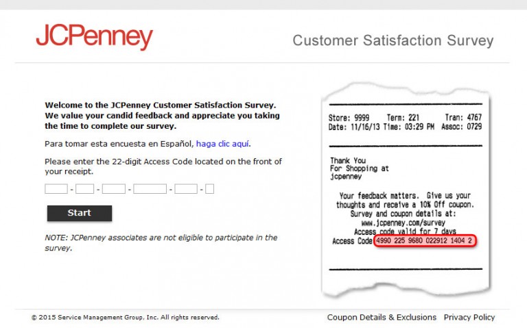 JCPenney Survey Completion Guide | SurveyAssistants